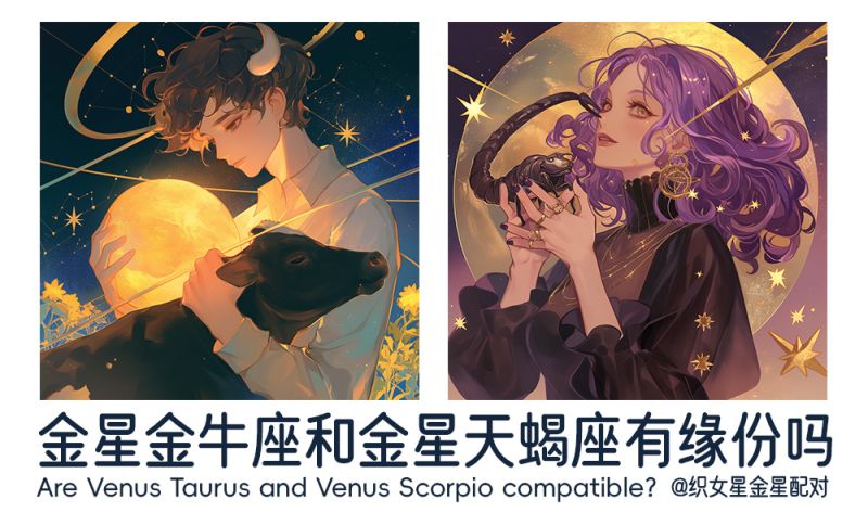 金星金牛座和金星天蝎座