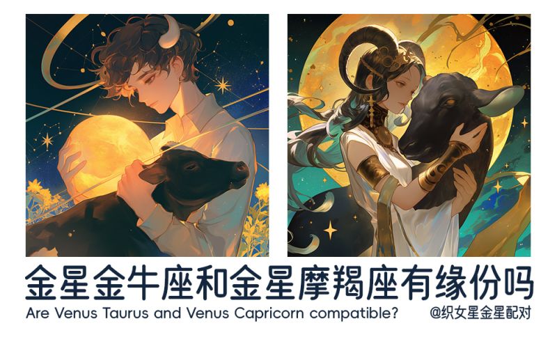 金星金牛座和金星摩羯座