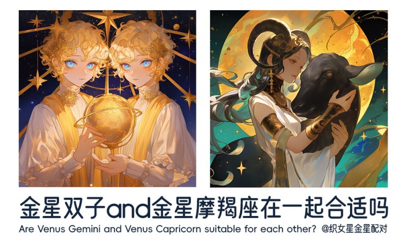 金星双子and金星摩羯座