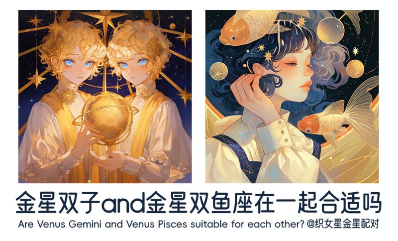 金星双子and金星双鱼座