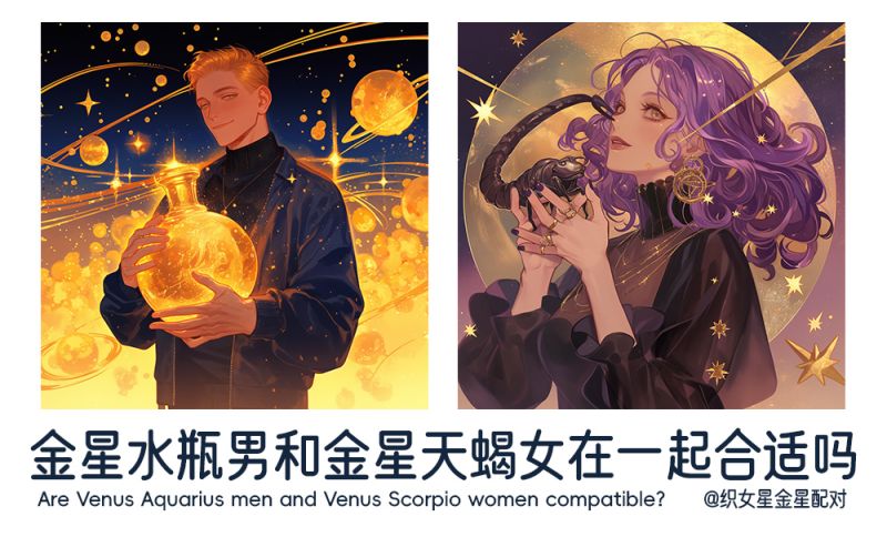 金星水瓶男和金星天蝎女