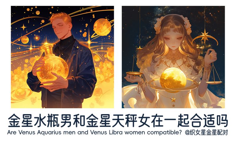 金星水瓶男和金星天秤女