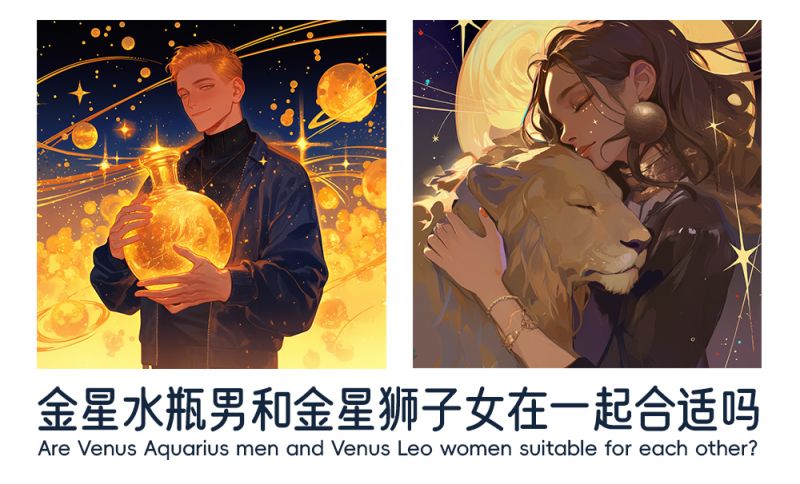 金星水瓶男和金星狮子女