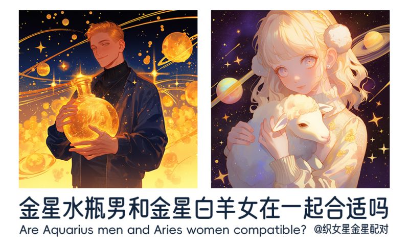 金星水瓶男和金星白羊女