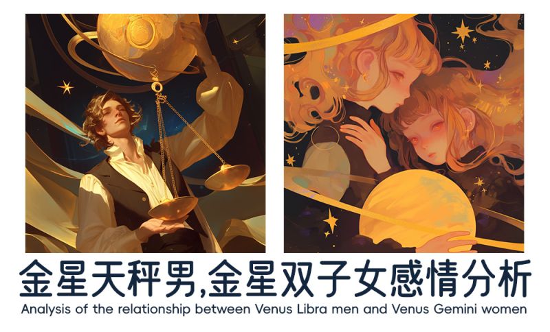 金星天秤男，金星双子女