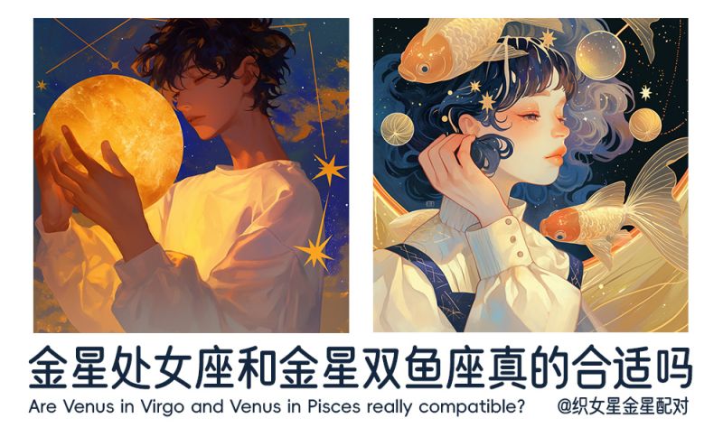 金星处女座和金星双鱼座