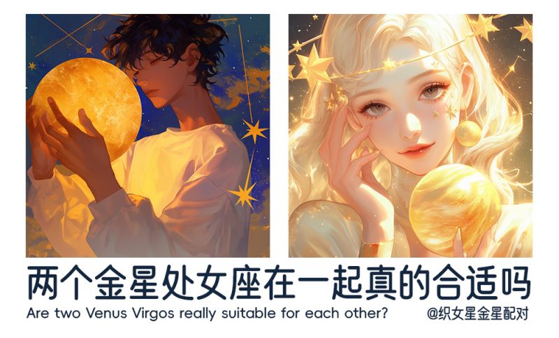 两个金星处女座在一起
