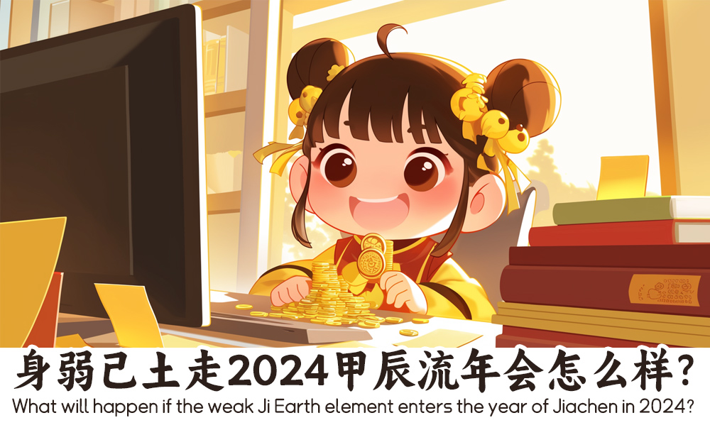 身弱己土走2024甲辰流年会怎么样？