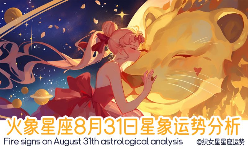 火象星座8月31日星象运势分析包括星象