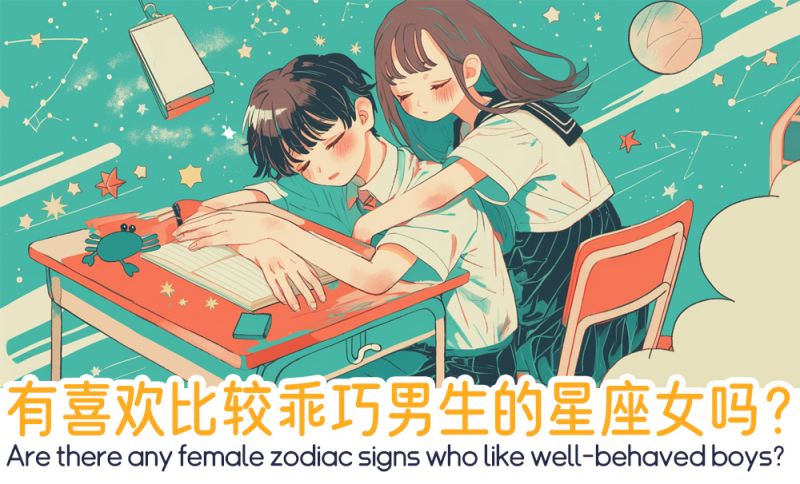 喜欢乖巧男生的星座女