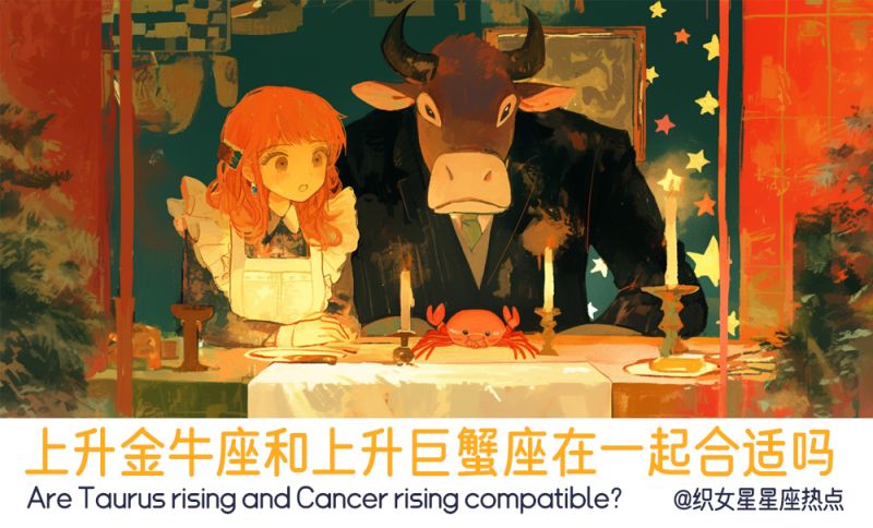 上升金牛座和上升巨蟹座
