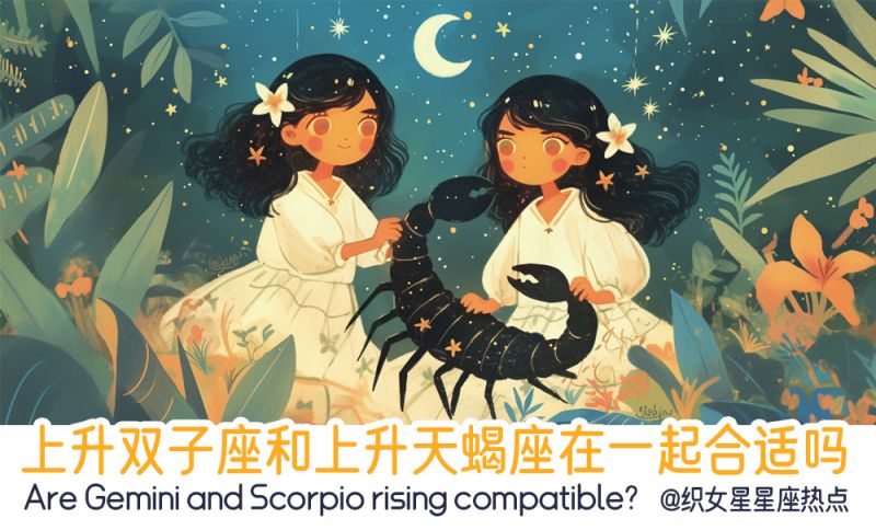 上升双子座和上升天蝎座