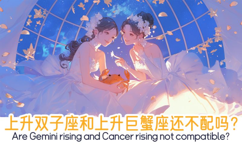 上升双子座和上升巨蟹座