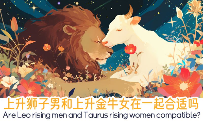 上升狮子男和上升金牛女