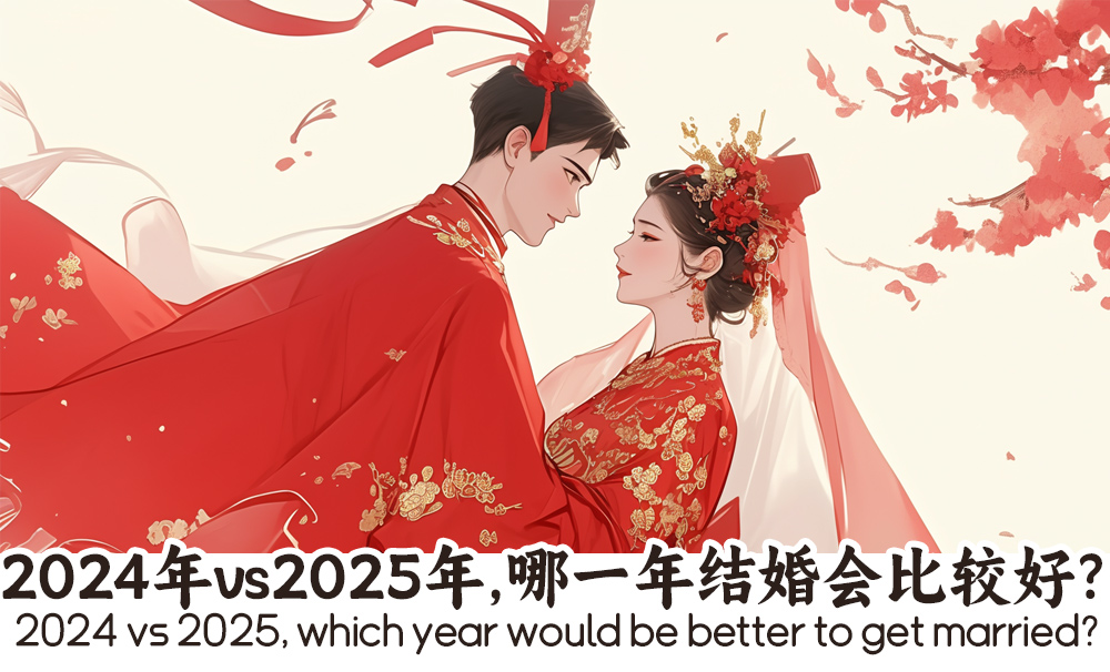 2024年vs2025年，哪一年结婚会比较好？