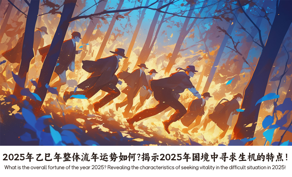 2025年乙巳年整体流年运势如何？揭示2025年困境中寻求生机的特点！