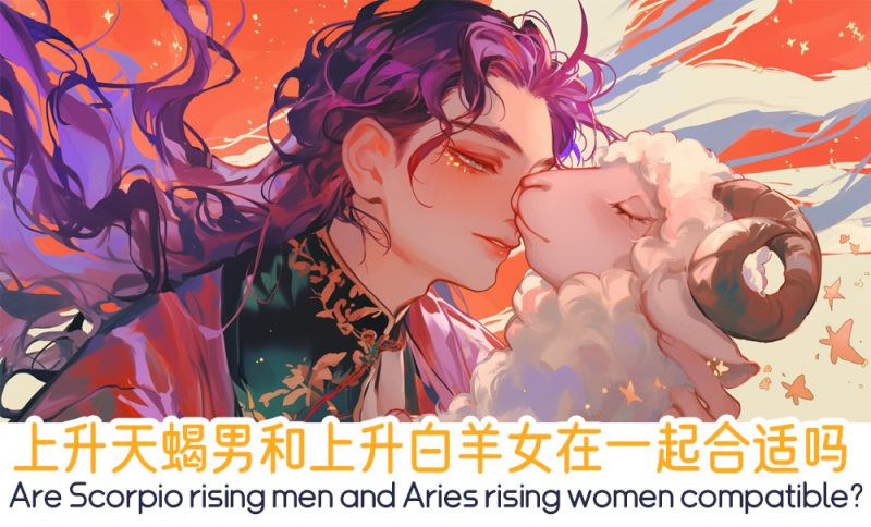 上升天蝎男和上升白羊女