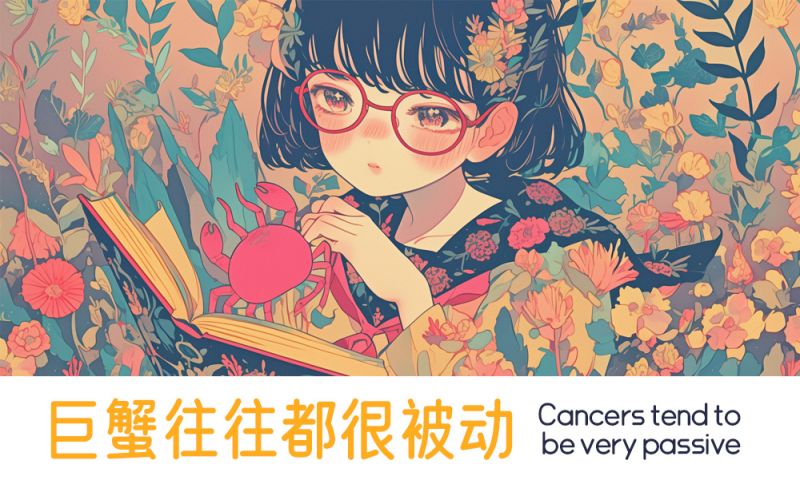 巨蟹该怎么变得主动