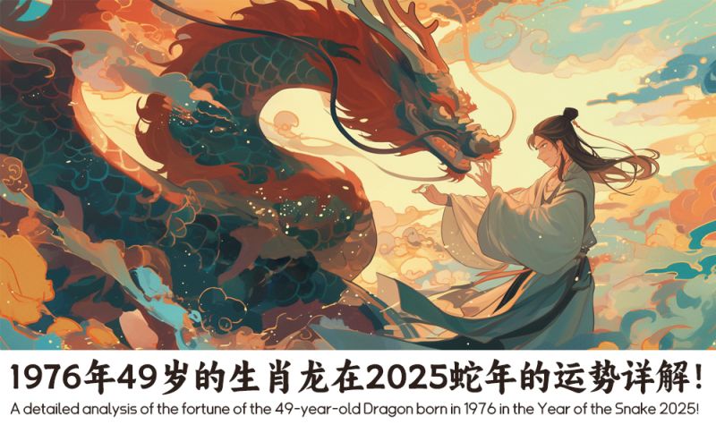 49岁的生肖龙在2025蛇年的运势