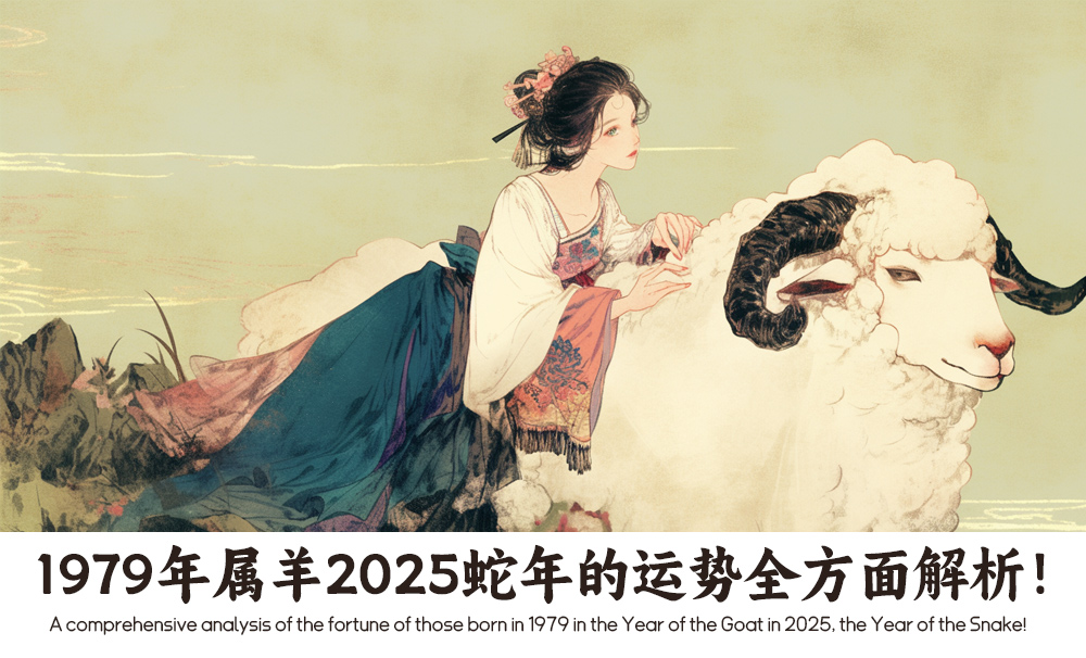 1979年属羊2025蛇年的运势全方面解析！