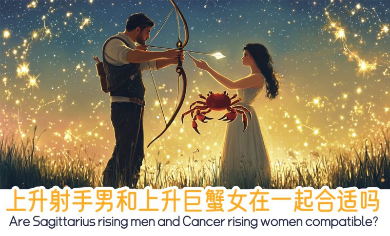 上升射手男和上升巨蟹女
