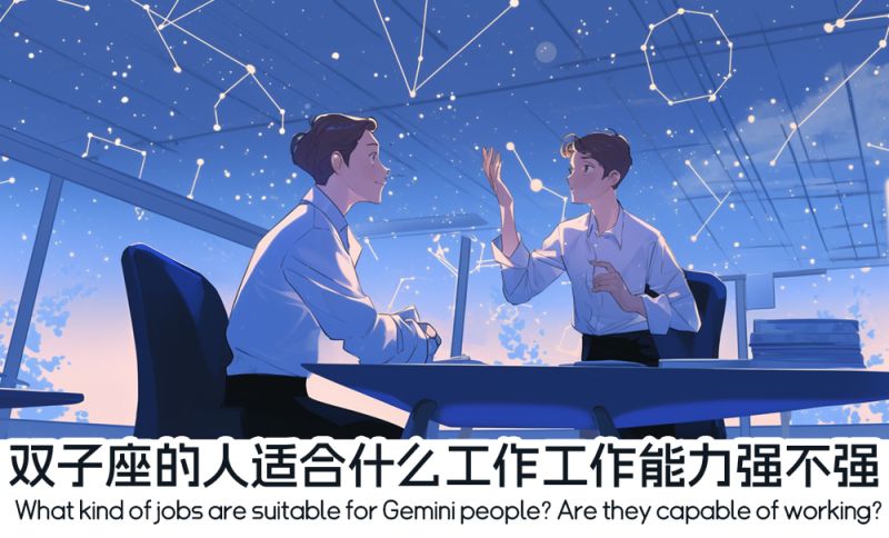 双子座的人适合什么工作