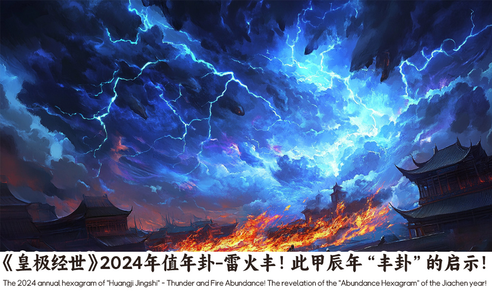 《皇极经世》2024年值年卦-雷火丰！此甲辰年“丰卦”的启示！