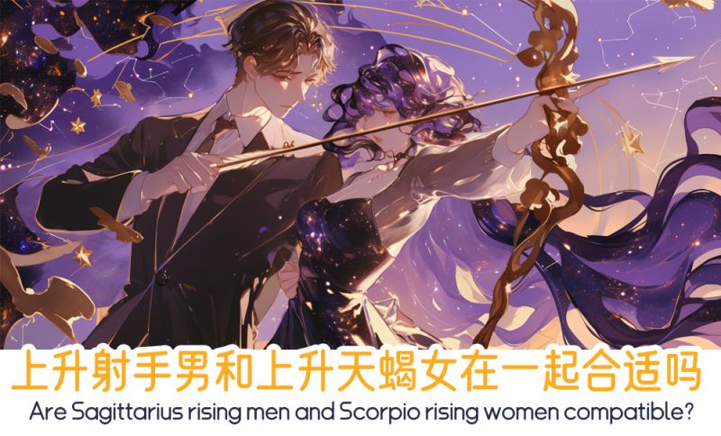 上升射手男和上升天蝎女