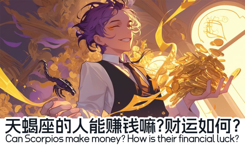 天蝎座的人能赚钱嘛