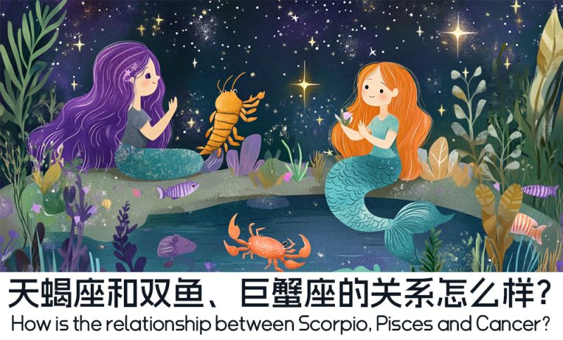 天蝎座和双鱼、巨蟹座的关系