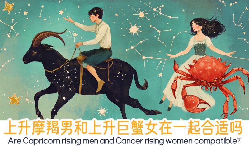 上升摩羯男和上升巨蟹女