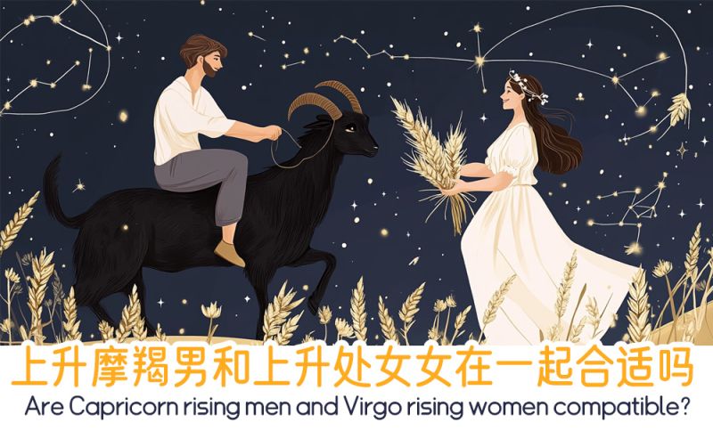 上升摩羯男和上升处女女