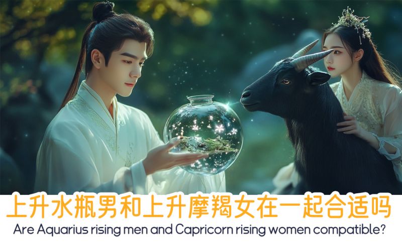 上升水瓶男和上升摩羯女