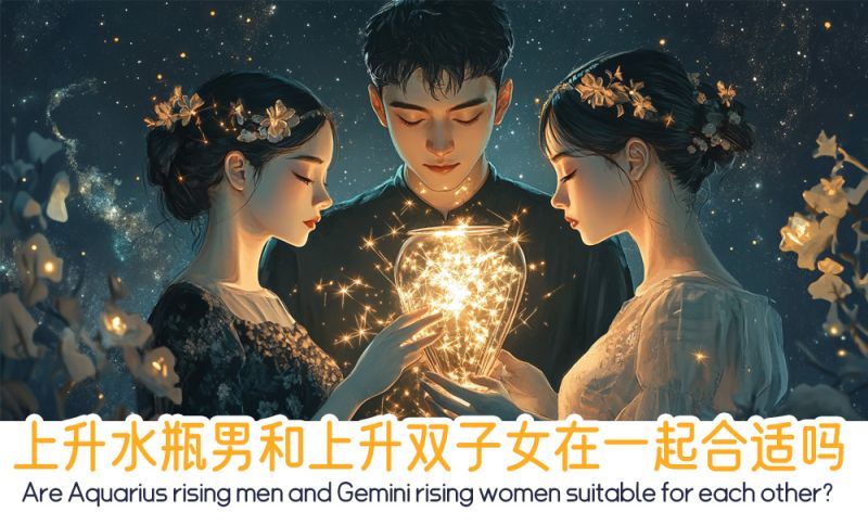 上升水瓶男和上升双子女