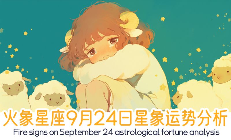 火象星座9月24日星象运势分析包括星象