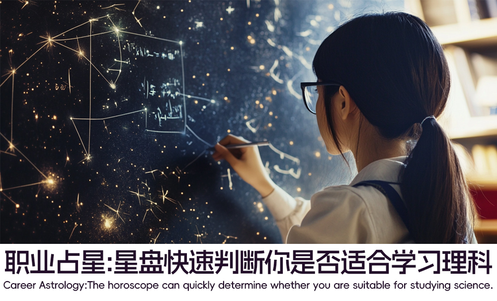 职业占星：星盘快速判断你是否适合学习理科。