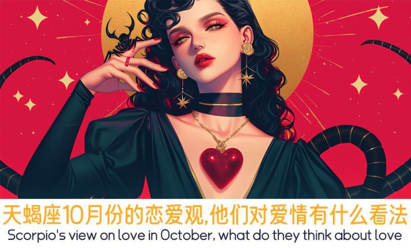 天蝎座10月份的恋爱观