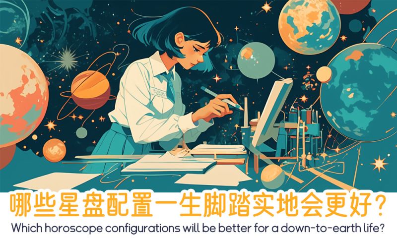 哪些星盘配置脚踏实地好
