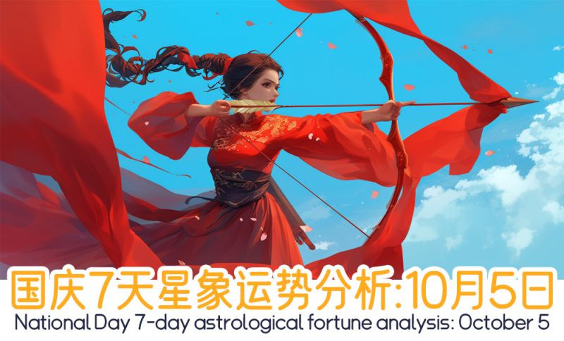 国庆10月5日星象运势分析