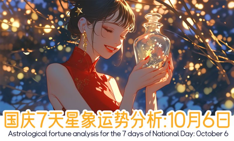 国庆10月6日星象运势分析