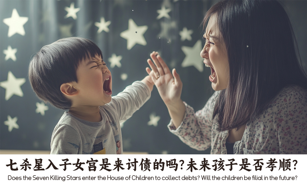 七杀星入子女宫是来讨债的吗？未来孩子是否孝顺？