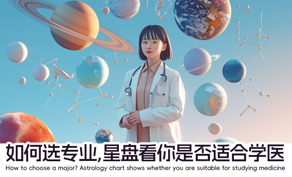 占星星盘看你是是否具备学医的天赋与潜力。