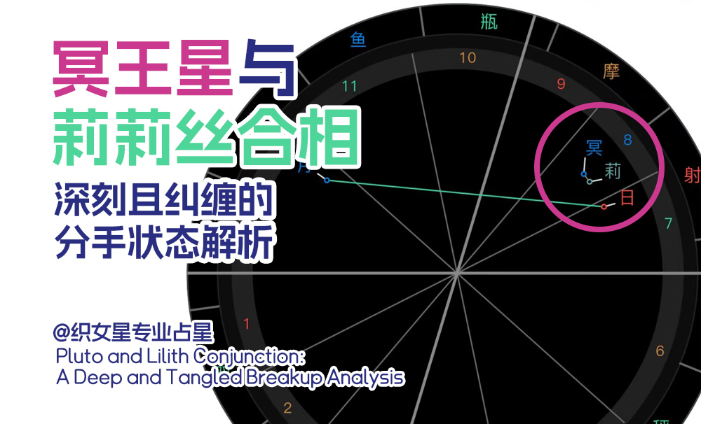 冥王星与莉莉丝合相：深刻且纠缠的分手状态解析