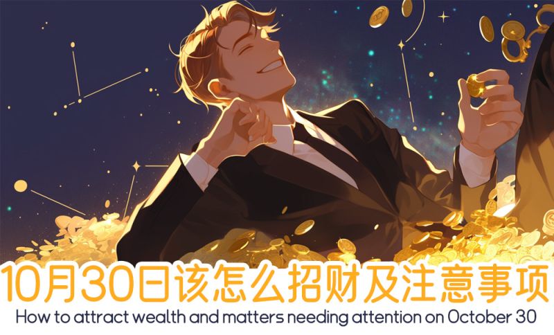 10月30日招财及注意事项     