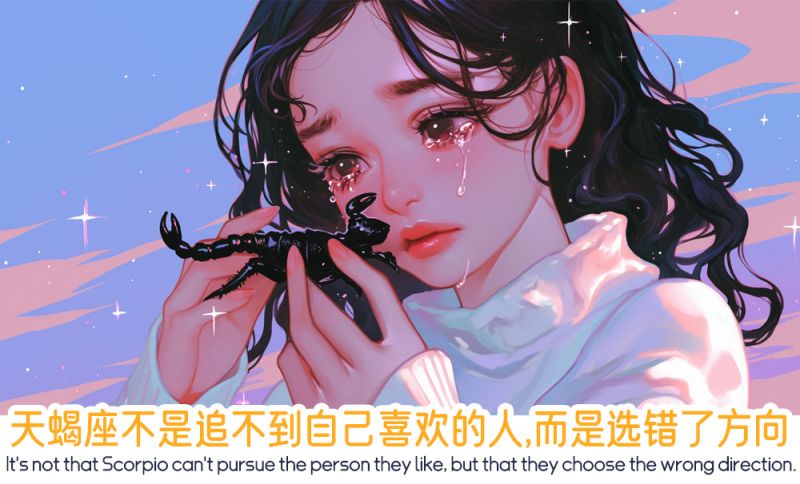 天蝎座不是追不到自己喜欢的人