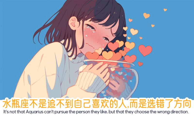 水瓶座不是追不到自己喜欢的人