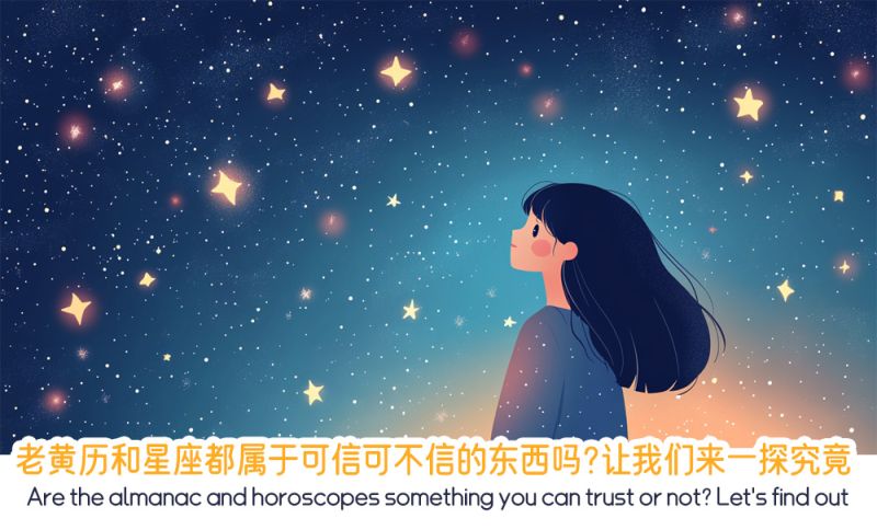 老黄历和星座都属于可信可不信的东西吗？