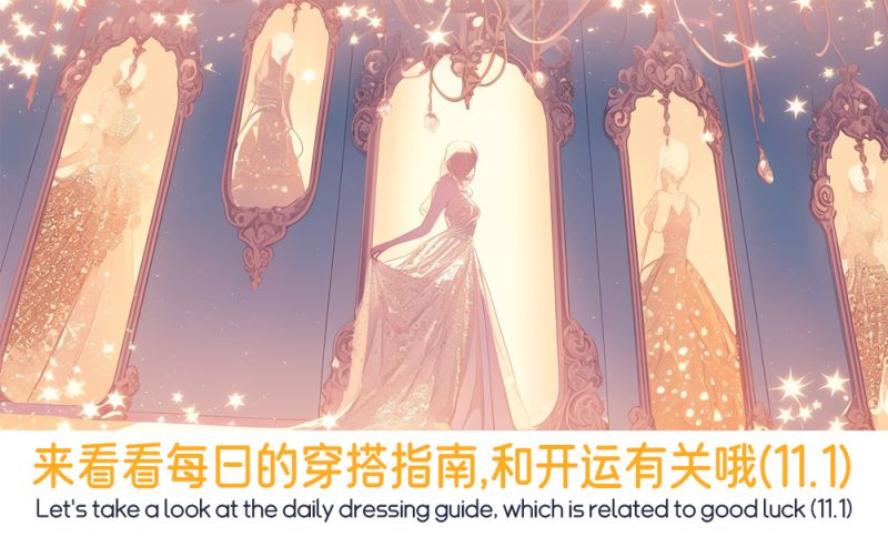 来看看每日的穿搭指南