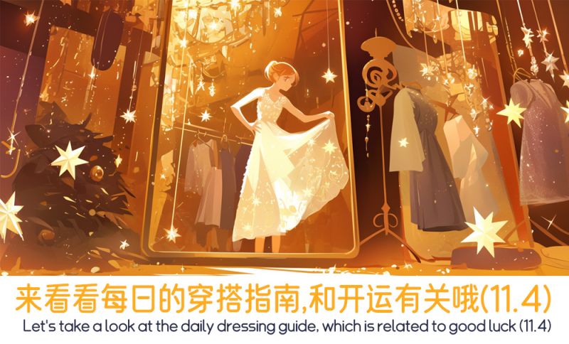 来看看每日的穿搭指南
