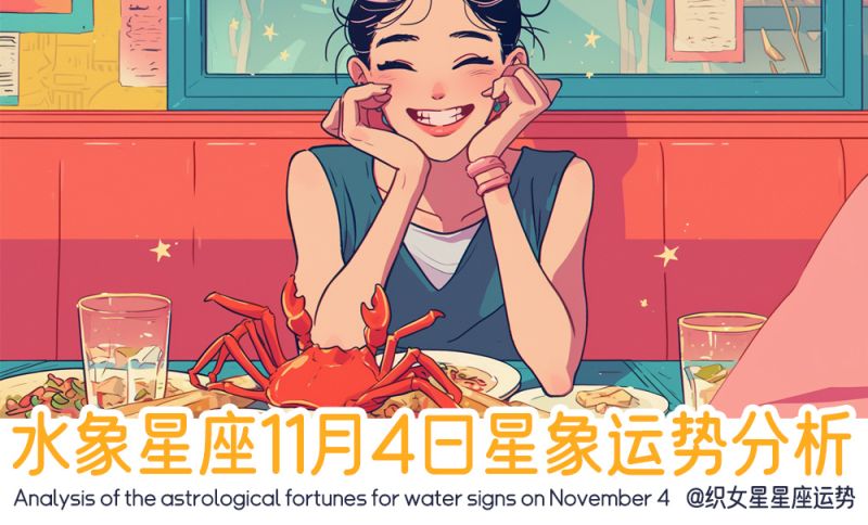 水象星座11月4日星象运势分析包括星象